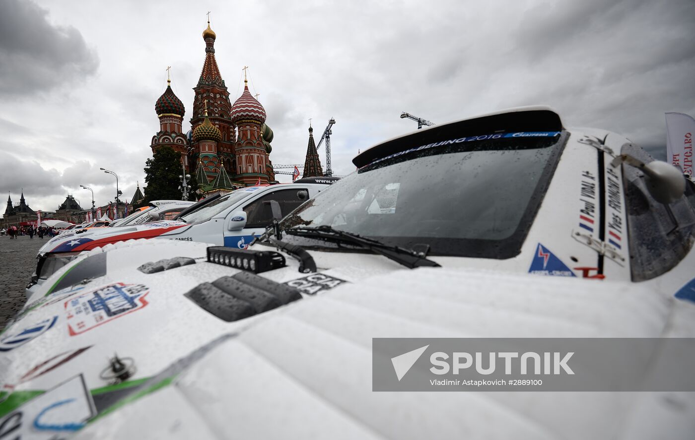 2016 Silk Way Rally kicks off in Moscow
