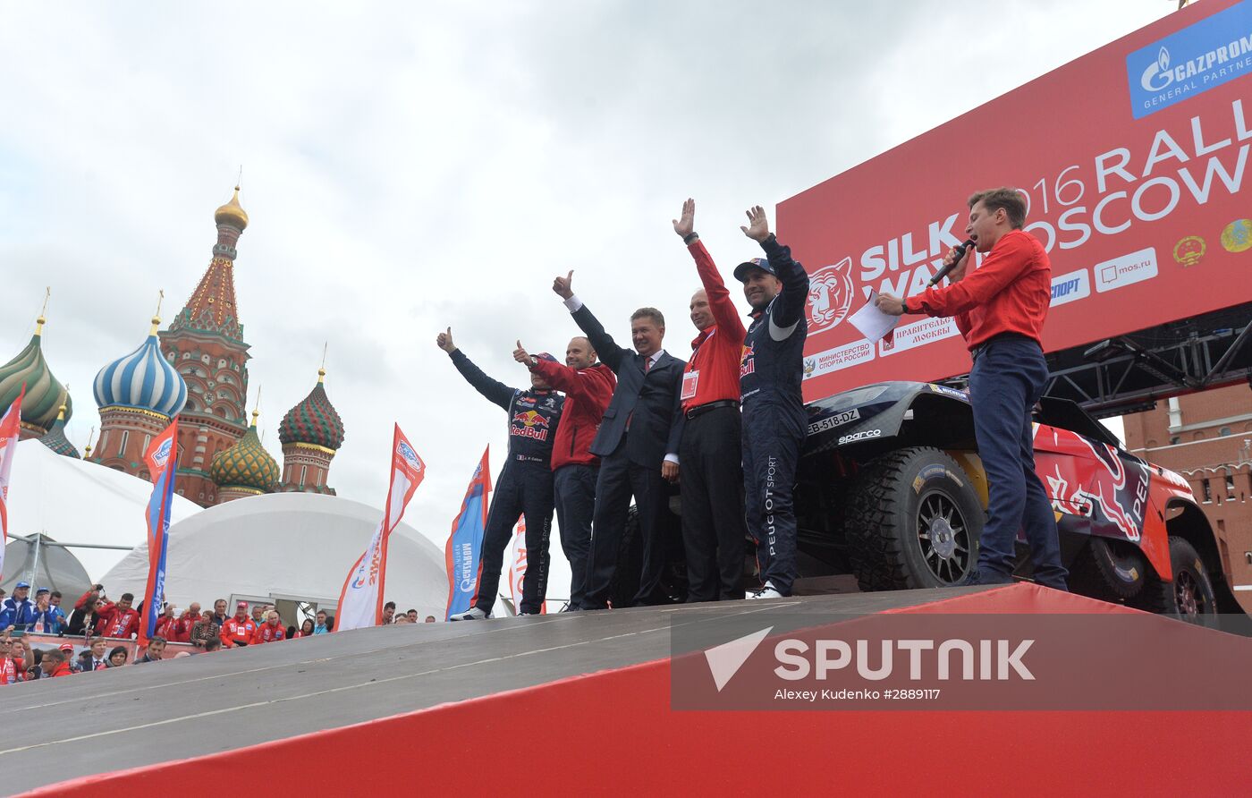 2016 Silk Way Rally kicks off in Moscow