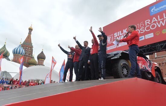 2016 Silk Way Rally kicks off in Moscow