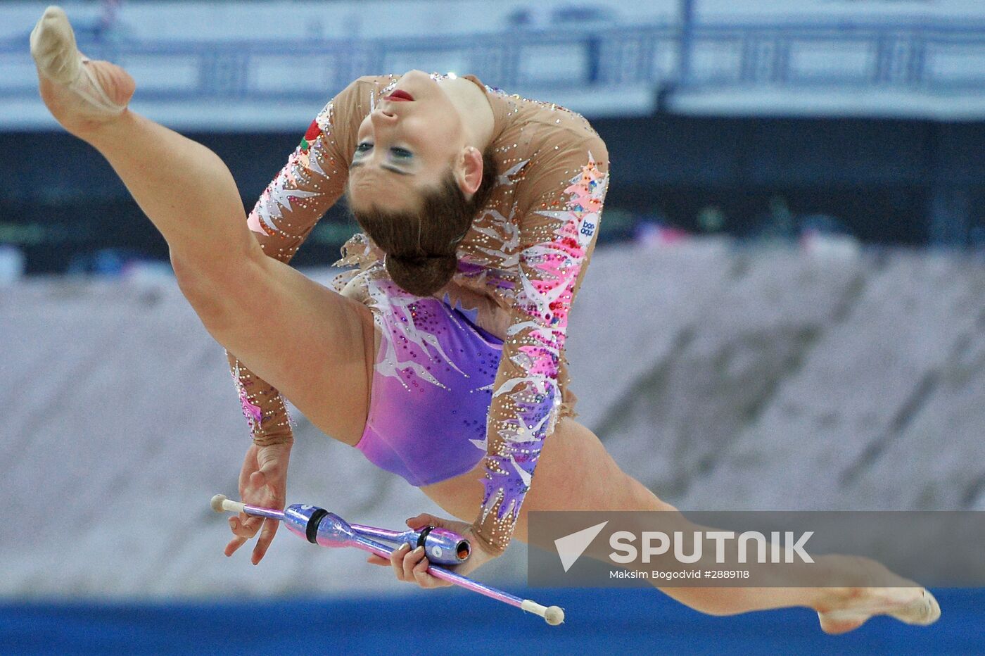 Rhythmic Gymnastics World Cup series. Day one