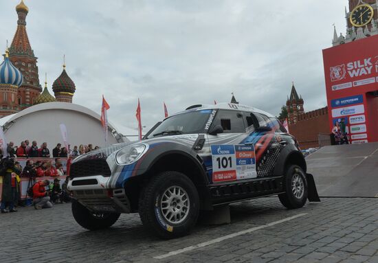 2016 Silk Way Rally kicks off in Moscow