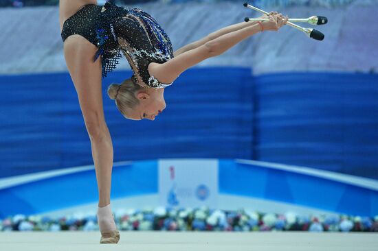 Rhythmic Gymnastics World Cup series. Day one