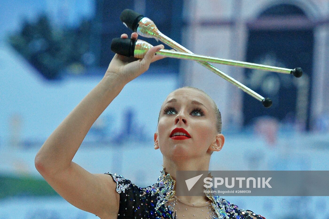 Rhythmic Gymnastics World Cup series. Day one