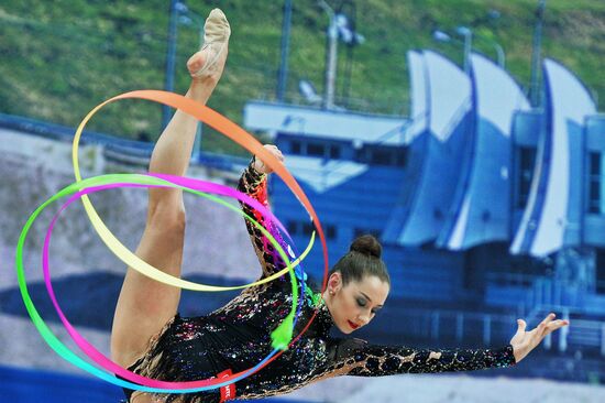 Rhythmic Gymnastics World Cup series. Day one