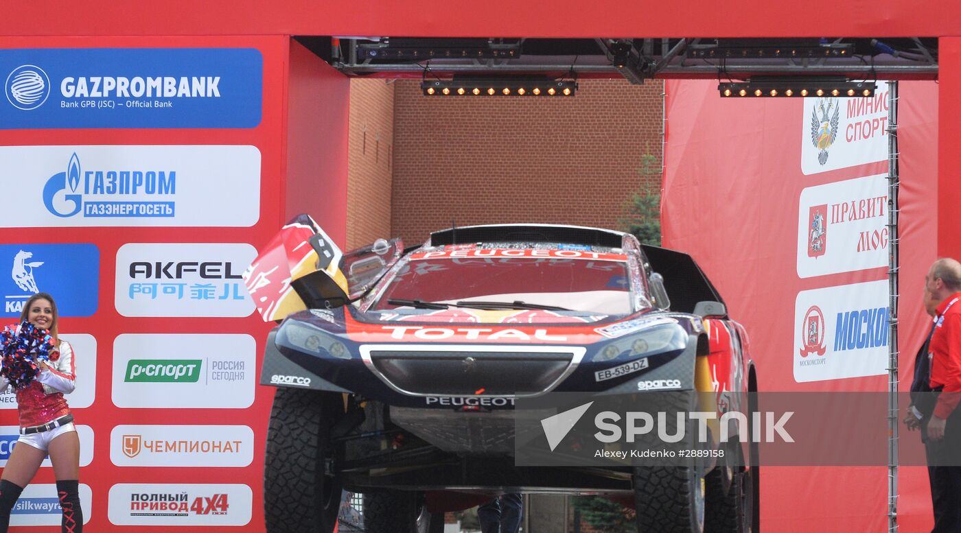 Silk Way-2016 Rally kicks off in Moscow