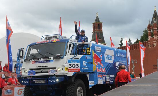 2016 Silk Way Rally kicks off in Moscow
