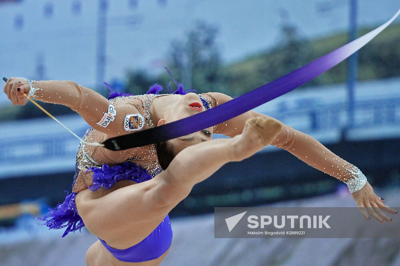 Rhythmic Gymnastics World Cup series. Day one