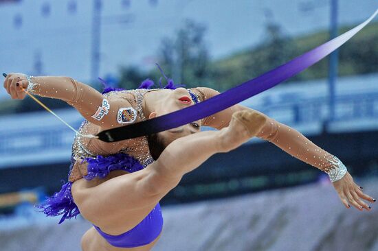 Rhythmic Gymnastics World Cup series. Day one