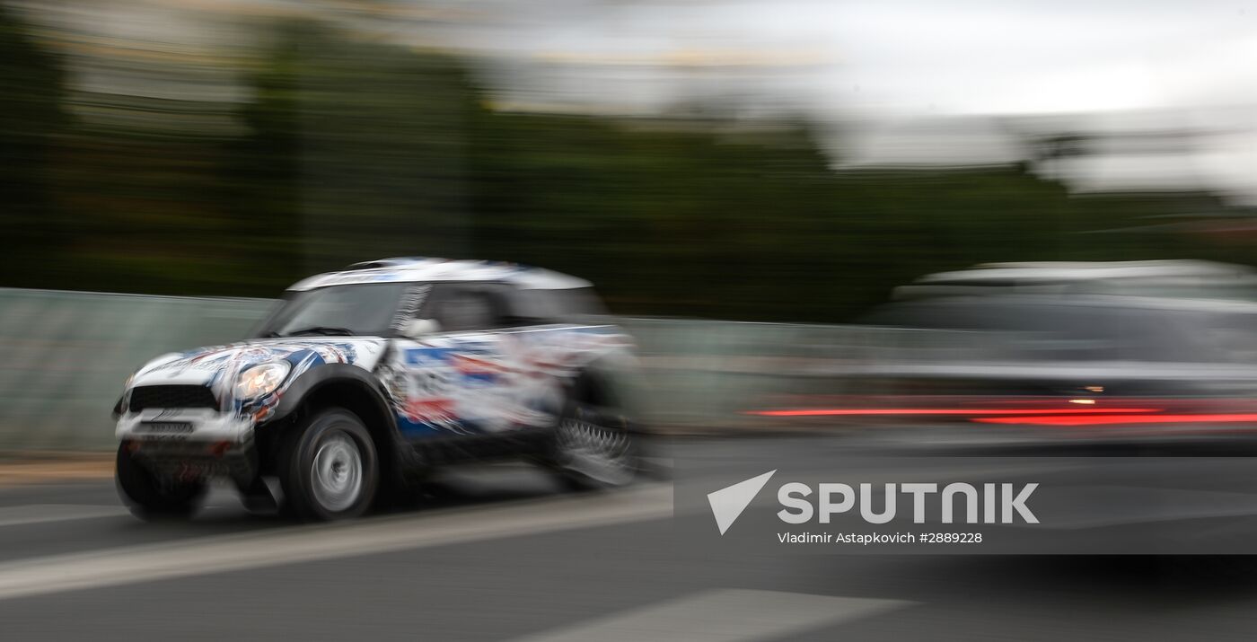 Silk Way-2016 Rally kicks off in Moscow