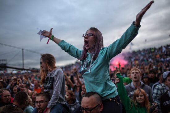 Nashestviye-2016 music festival. Day One