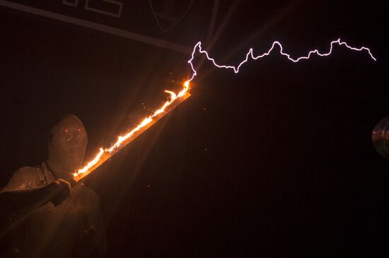 Celebration of the 160th anniversary of Nikola Tesla's birthday in Moscow