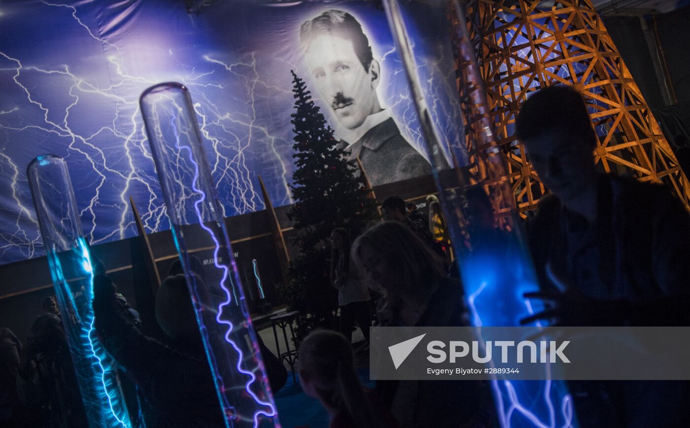 Celebration of the 160th anniversary of Nikola Tesla's birthday in Moscow