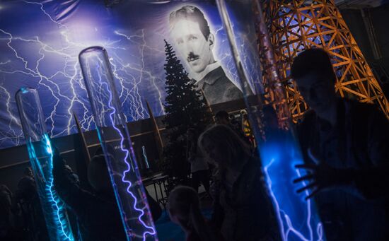 Celebration of the 160th anniversary of Nikola Tesla's birthday in Moscow