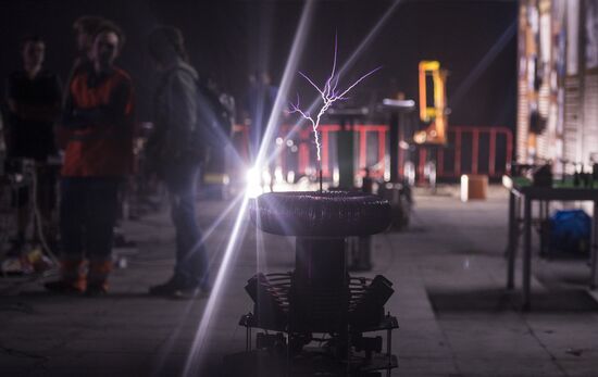 Celebration of the 160th anniversary of Nikola Tesla's birthday in Moscow