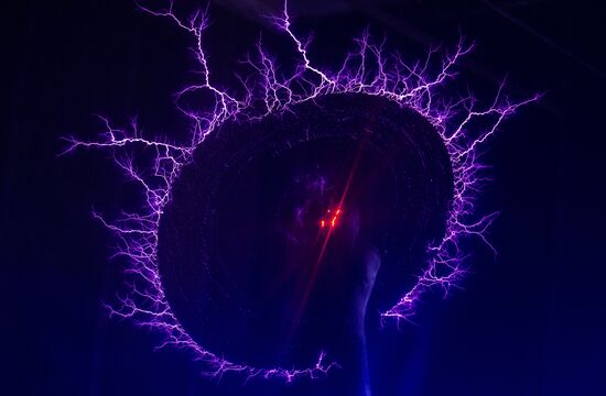 Celebration of the 160th anniversary of Nikola Tesla's birthday in Moscow