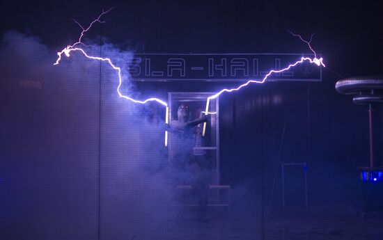 Celebration of the 160th anniversary of Nikola Tesla's birthday in Moscow