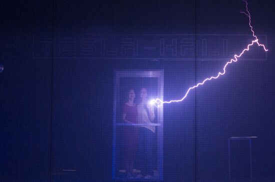 Celebration of the 160th anniversary of Nikola Tesla's birthday in Moscow