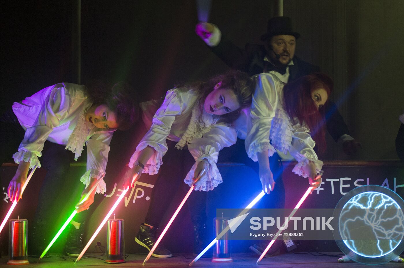 Celebration of the 160th anniversary of Nikola Tesla's birthday in Moscow