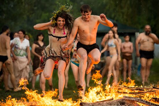 Ivan Kupala Day celebrations in Omsk Region
