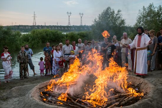 Ivan Kupala Day celebrations in Omsk Region
