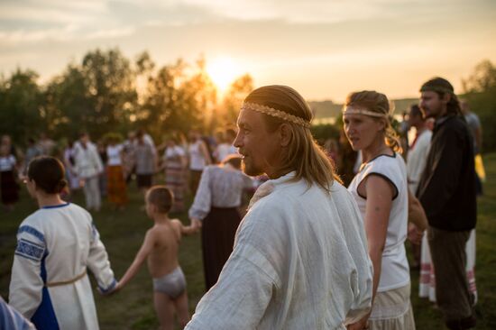 Ivan Kupala Day celebrations in Omsk Region