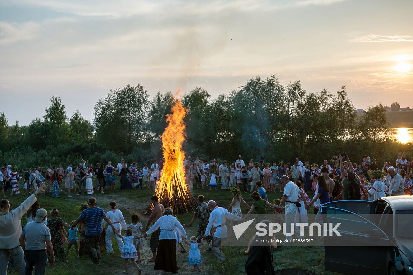 Ivan Kupala Day celebrations in Omsk Region