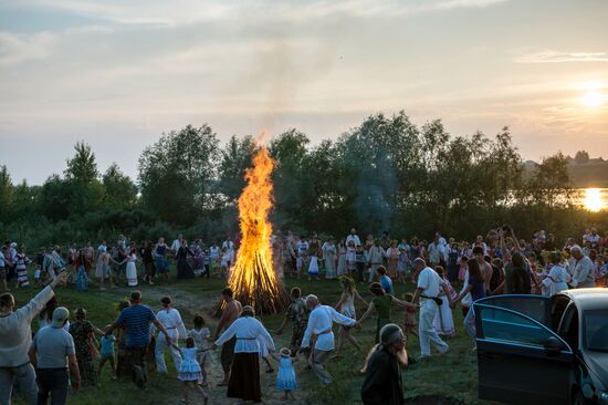 Ivan Kupala Day celebrations in Omsk Region