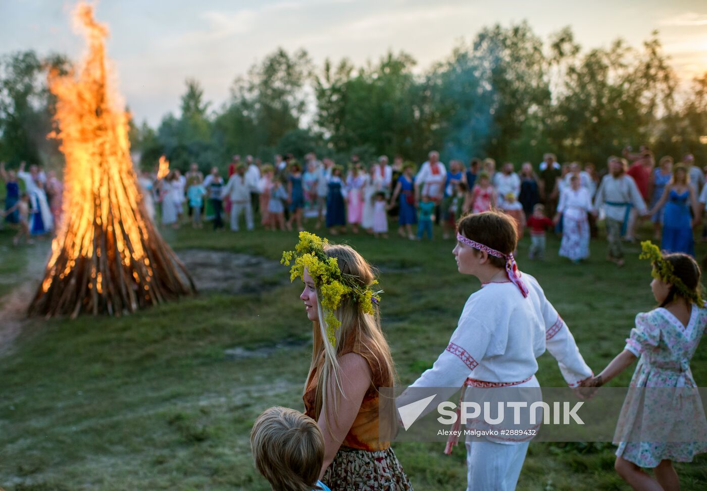 Ivan Kupala Day celebrations in Omsk Region