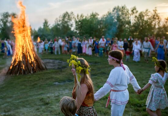 Ivan Kupala Day celebrations in Omsk Region