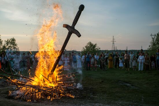 Ivan Kupala Day celebrations in Omsk Region