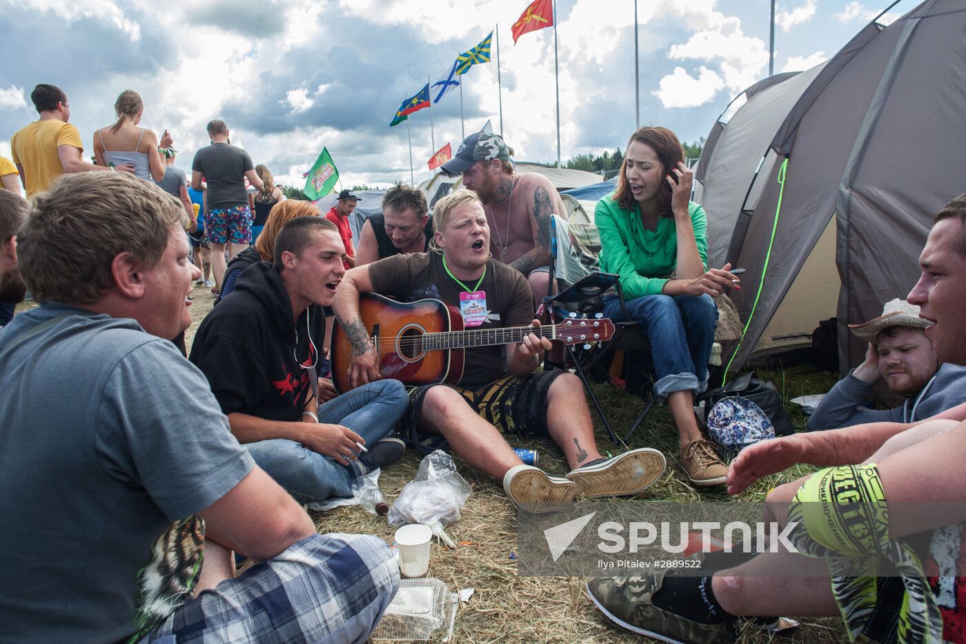 Nashestviye-2016 music festival. Day two