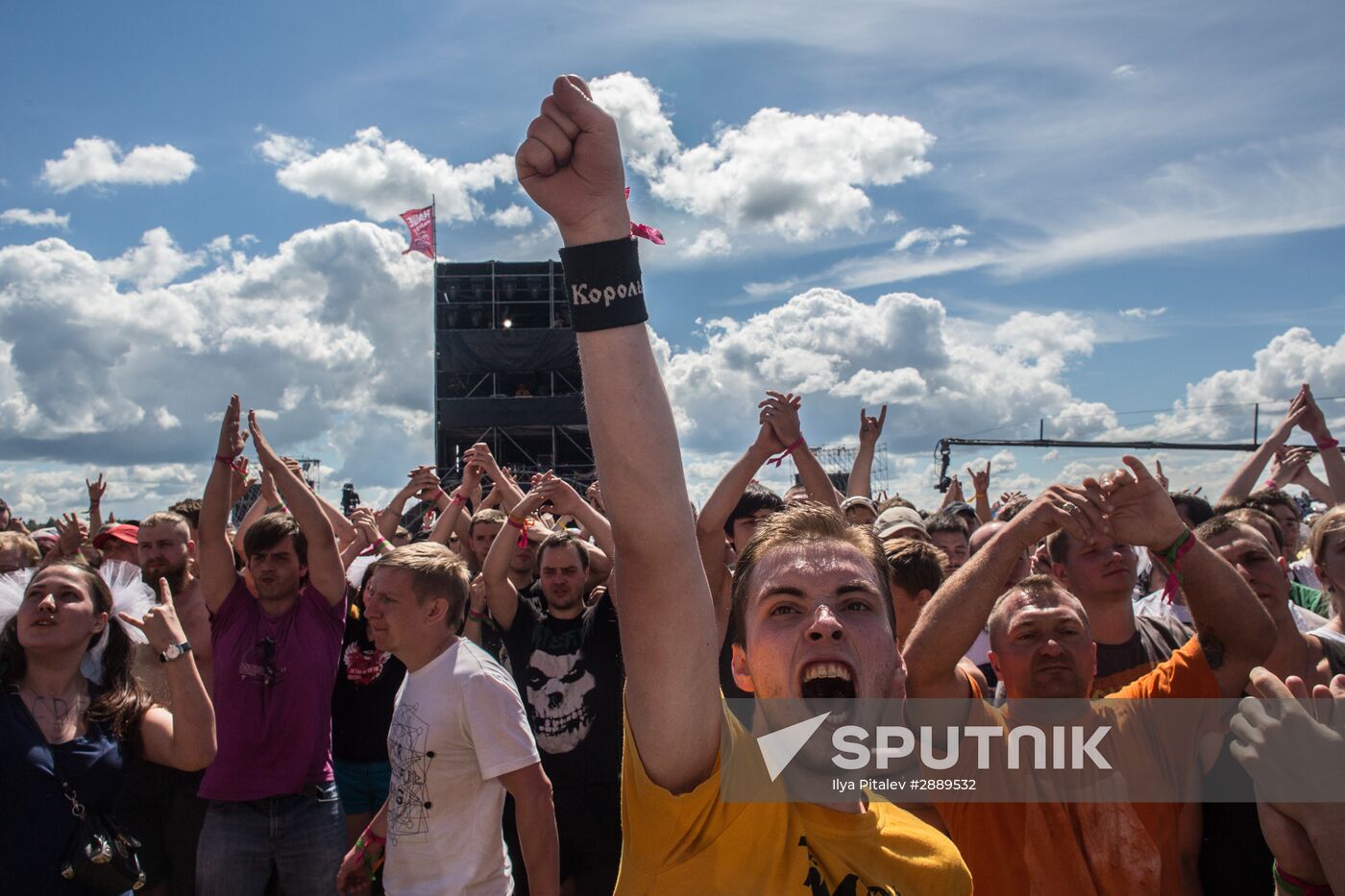 Nashestviye 2016 music festival. Day Two