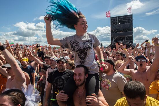 Nashestviye 2016 music festival. Day Two