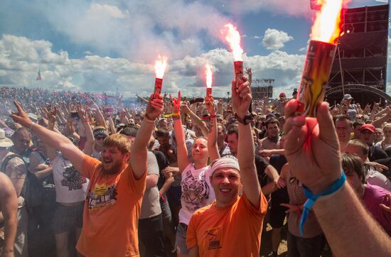 Nashestviye 2016 music festival. Day Two