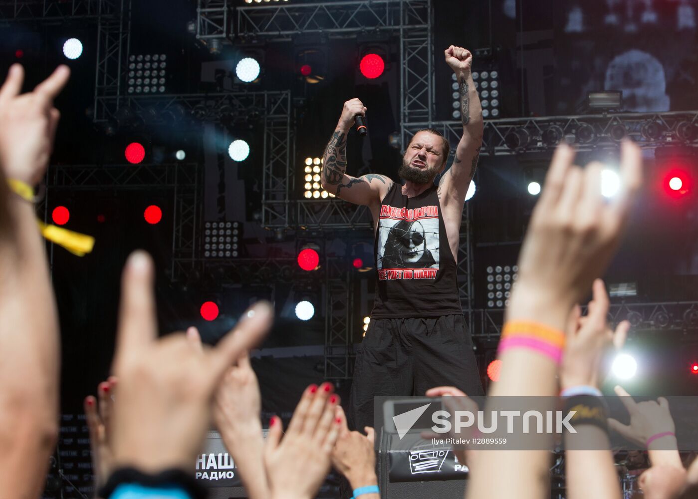 Nashestviye 2016 music festival. Day Two