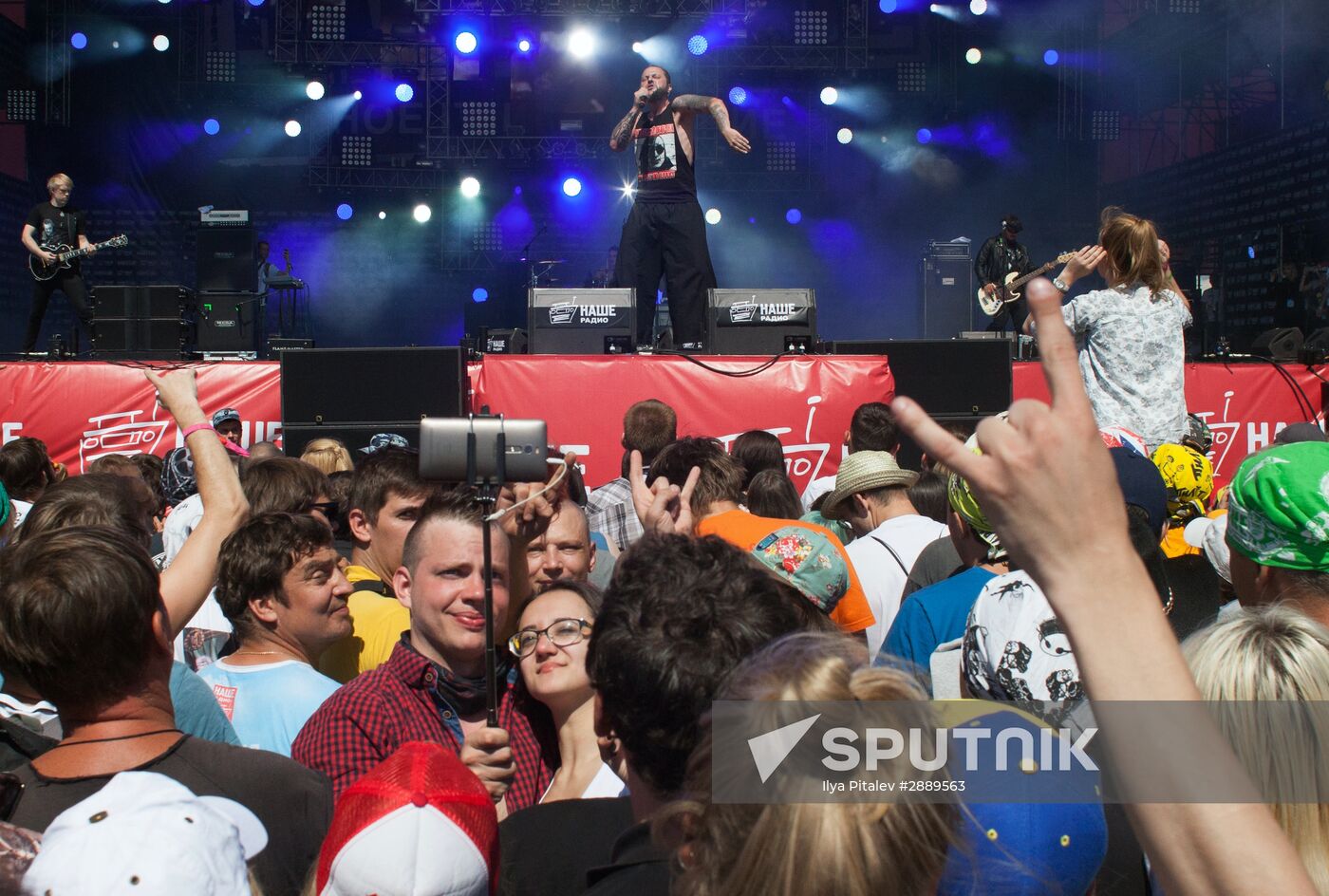 Nashestviye 2016 music festival. Day Two