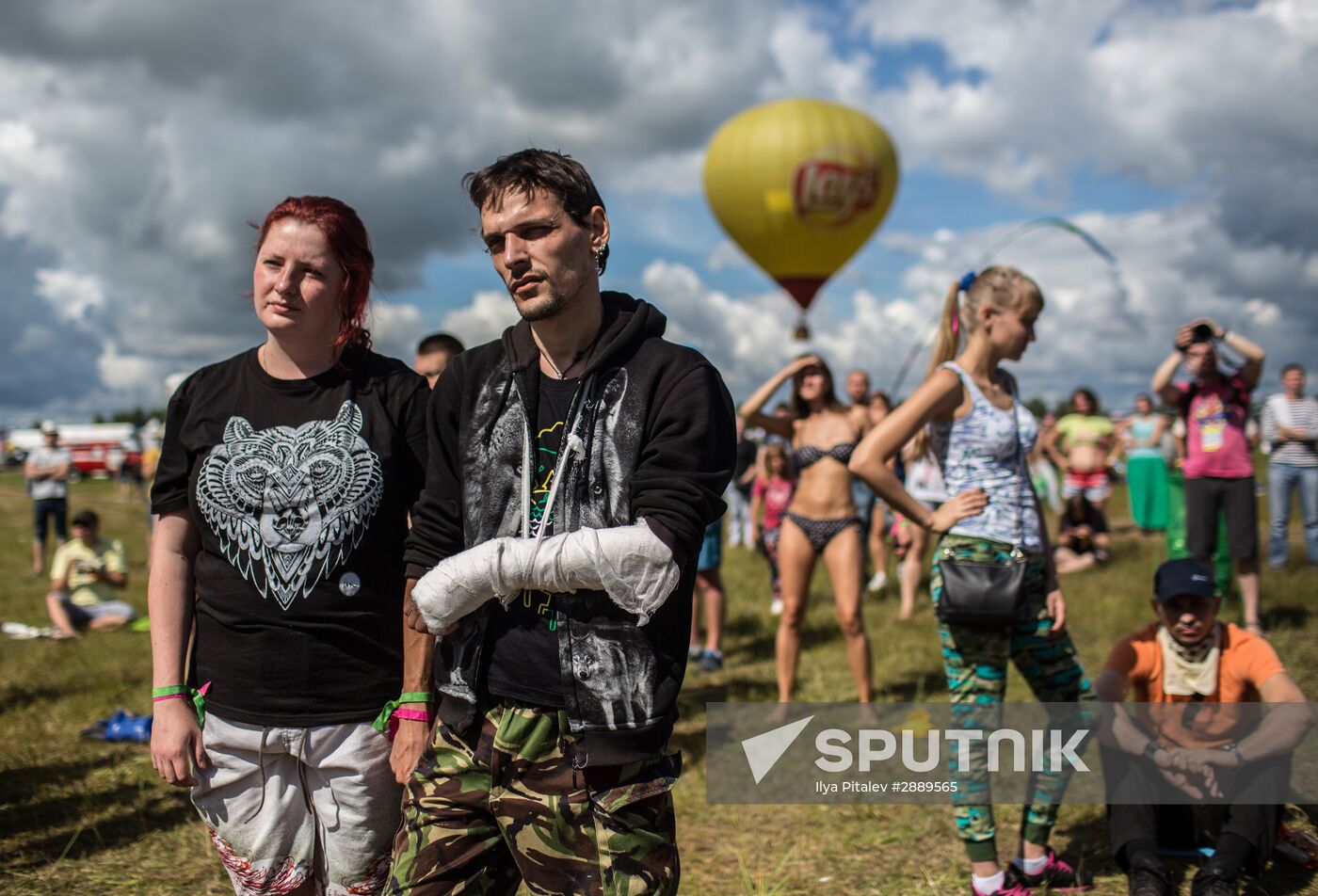 Nashestviye 2016 music festival. Day Two