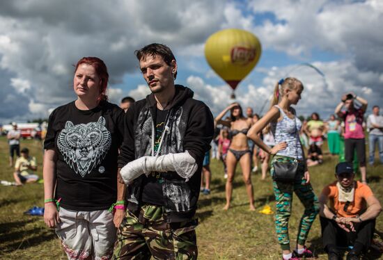 Nashestviye 2016 music festival. Day Two