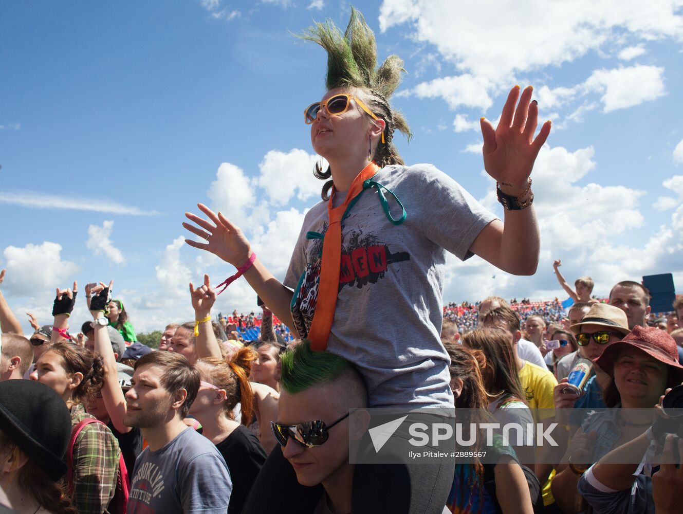 Nashestviye 2016 music festival. Day Two