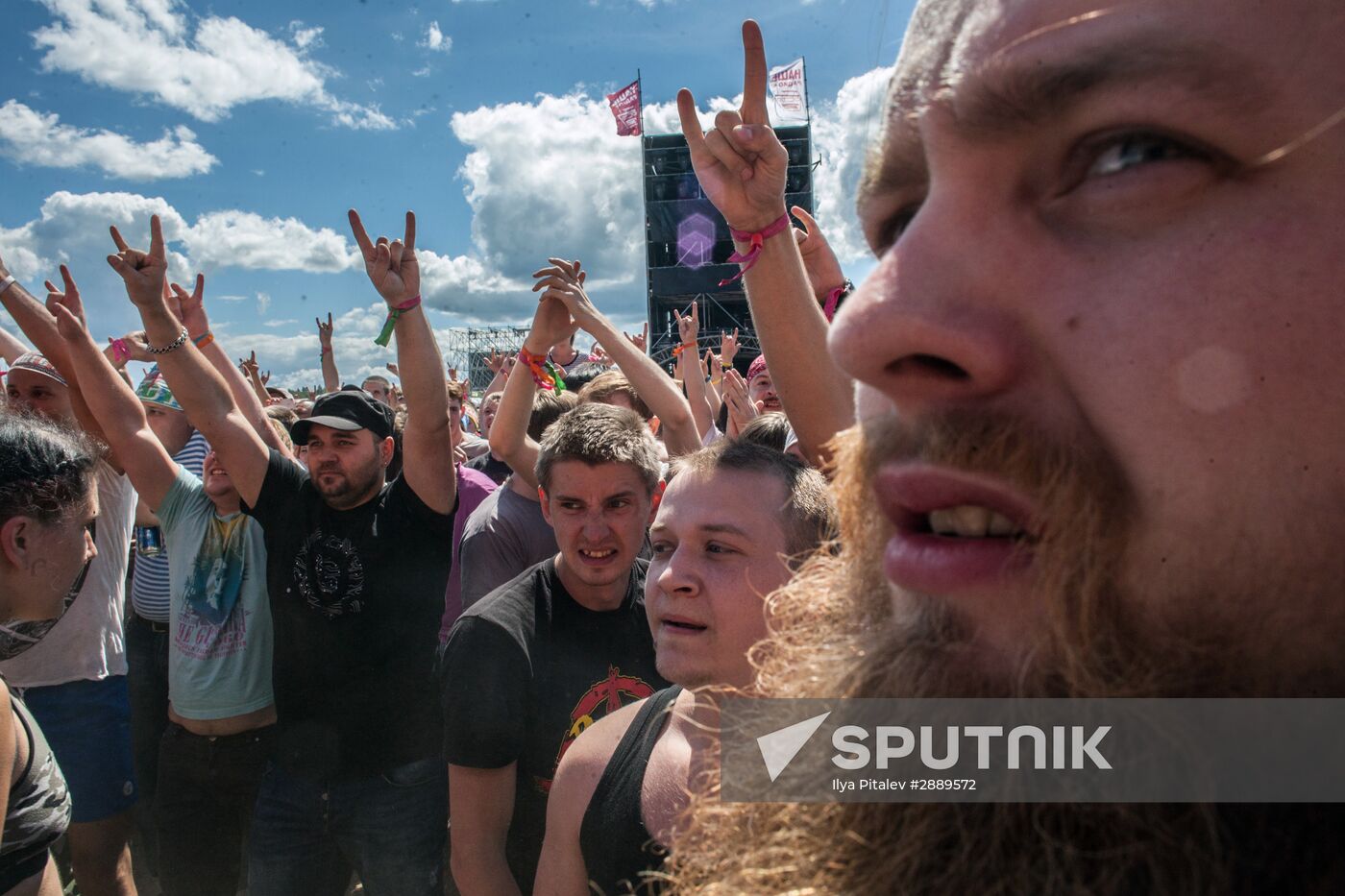 Nashestviye 2016 music festival. Day Two