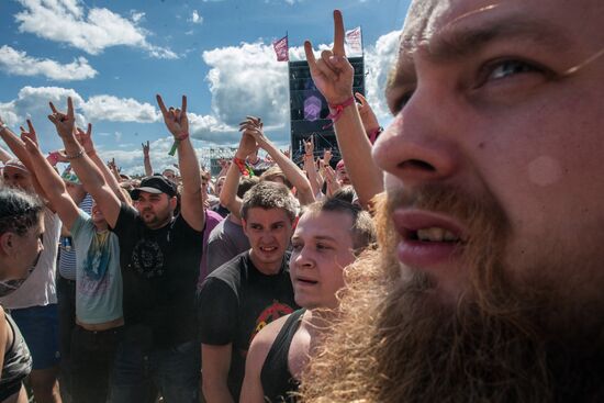 Nashestviye 2016 music festival. Day Two