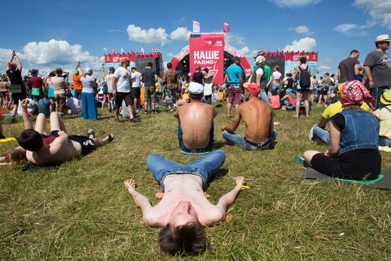 Nashestviye 2016 music festival. Day Two