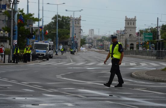 Protests against NATO summit