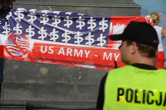 Protests against NATO summit