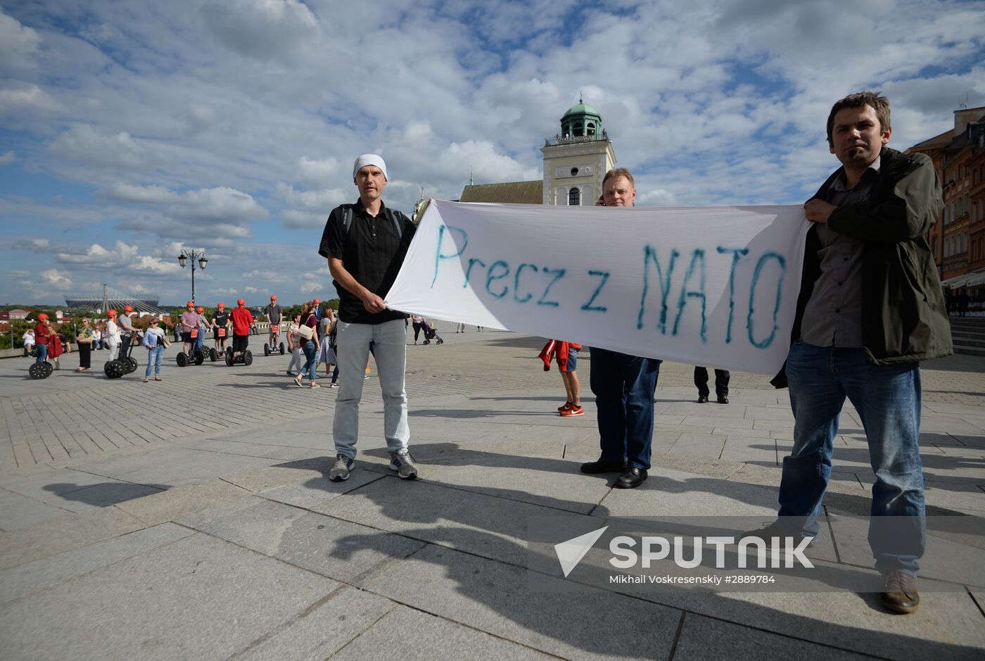 Protests against NATO summit