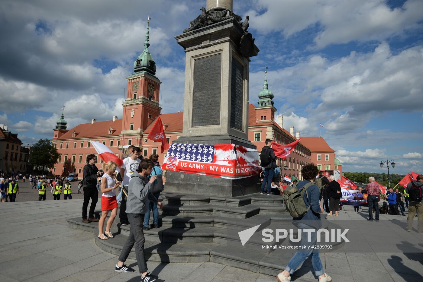 Protests against NATO summit