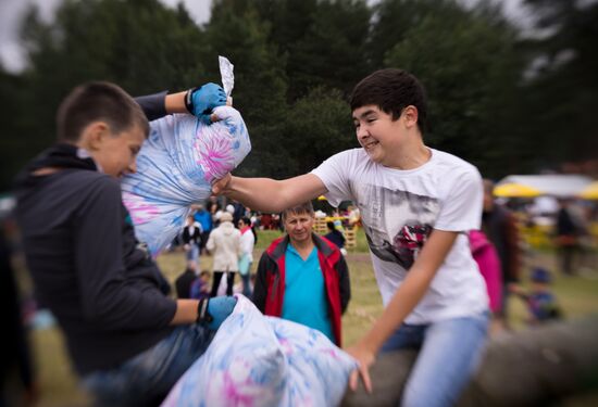 Sabantuy festival celebrated in Leningrad Region