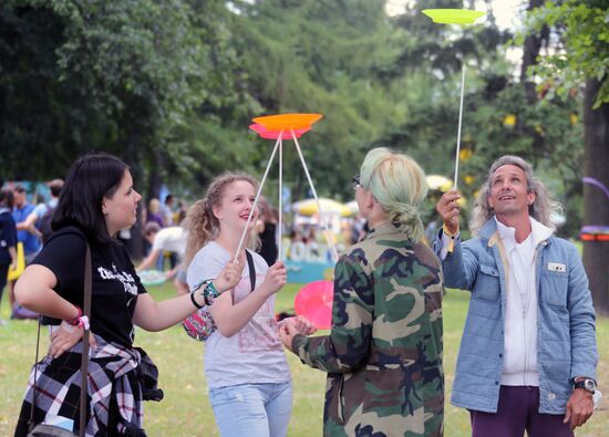 Lastochka festival in Moscow