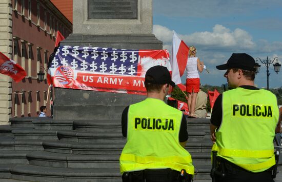 Protests against NATO summit