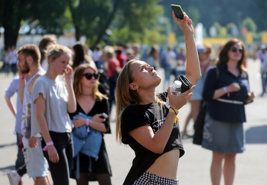 Lastochka festival in Moscow